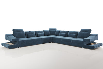 Chicago LG Fabric L-Sectional Large