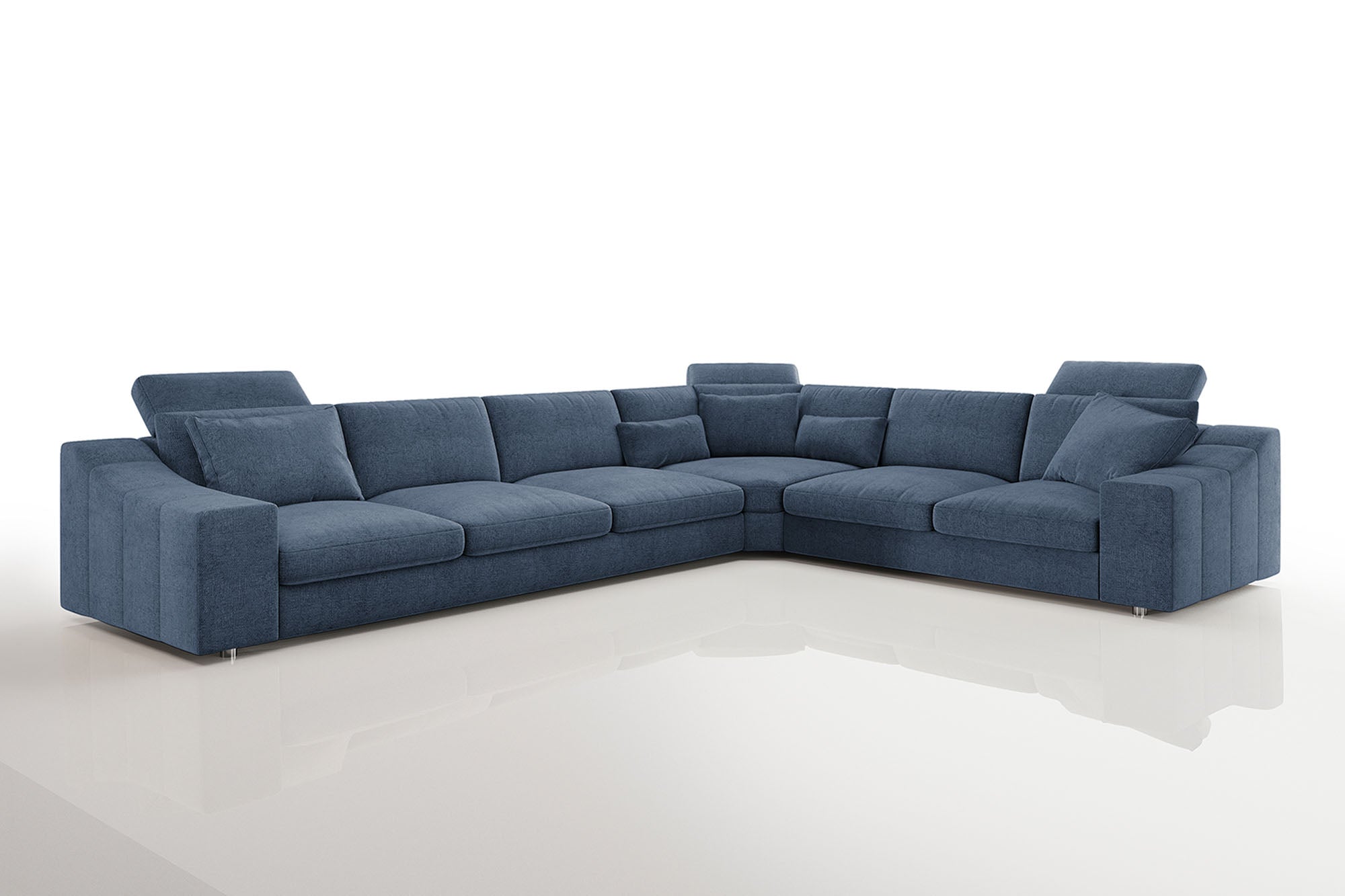Chicago Modern Fabric L-Sectional