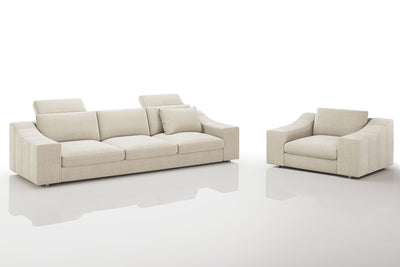 Chicago Modern Fabric Sofa Set