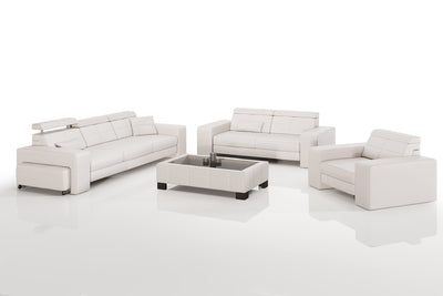 Houston Leather Sofa Set