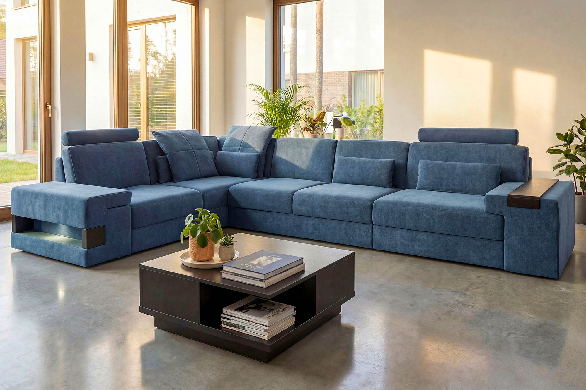 Los Angeles II Fabric L-Sectional