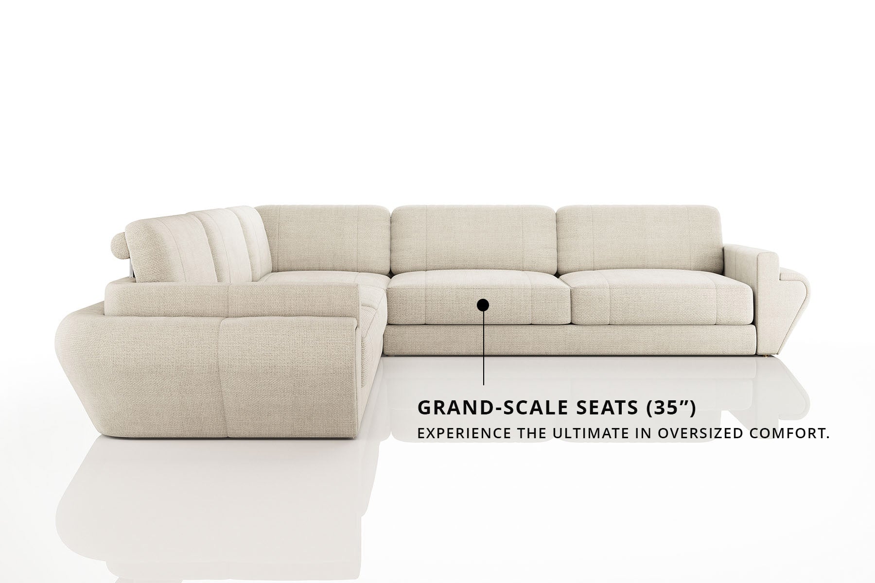 Texas Fabric L-Sectional