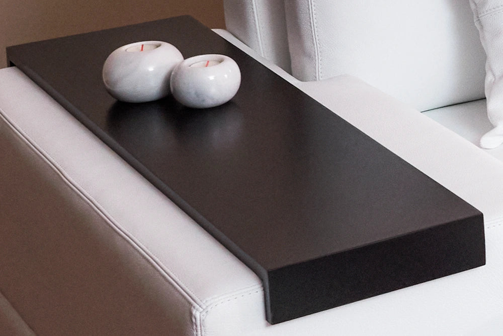 Long Wooden Tray for Sofa Arms