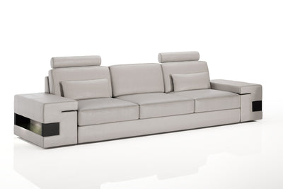 Los Angeles Leather 3 Seater Sofa