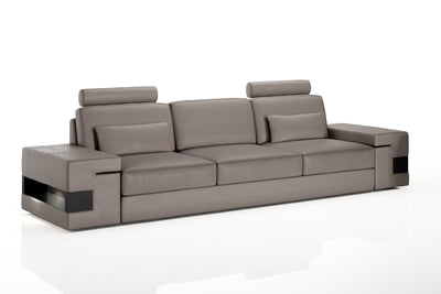 Los Angeles Leather 3 Seater Sofa