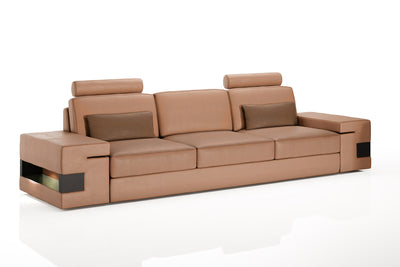 Los Angeles Leather 3 Seater Sofa