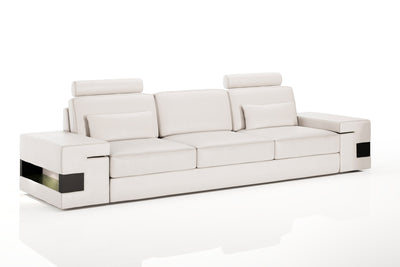 Los Angeles Leather 3 Seater Sofa