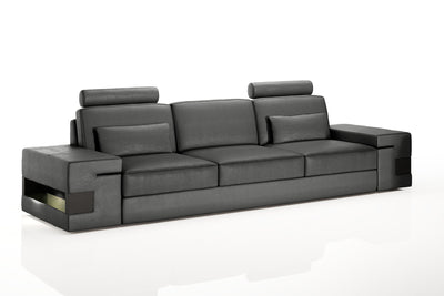 Los Angeles Leather 3 Seater Sofa