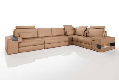 Los Angeles II Leather L-Sectional
