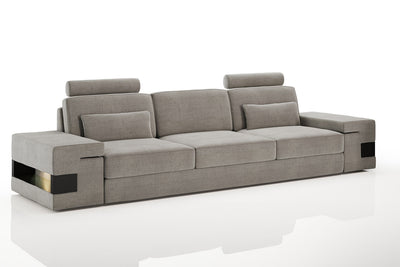 Los Angeles Fabric 3 Seater Sofa