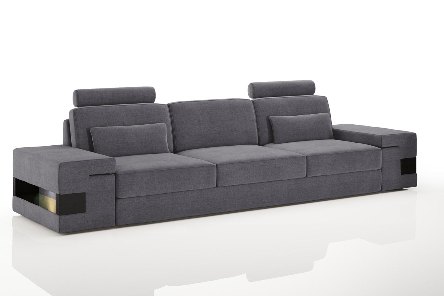 Los Angeles Fabric 3 Seater Sofa