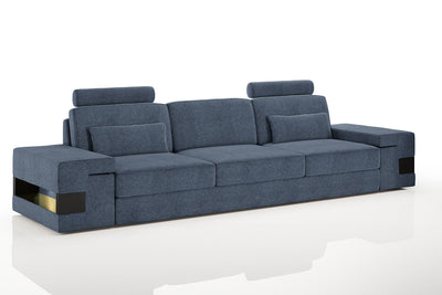 Los Angeles Fabric 3 Seater Sofa