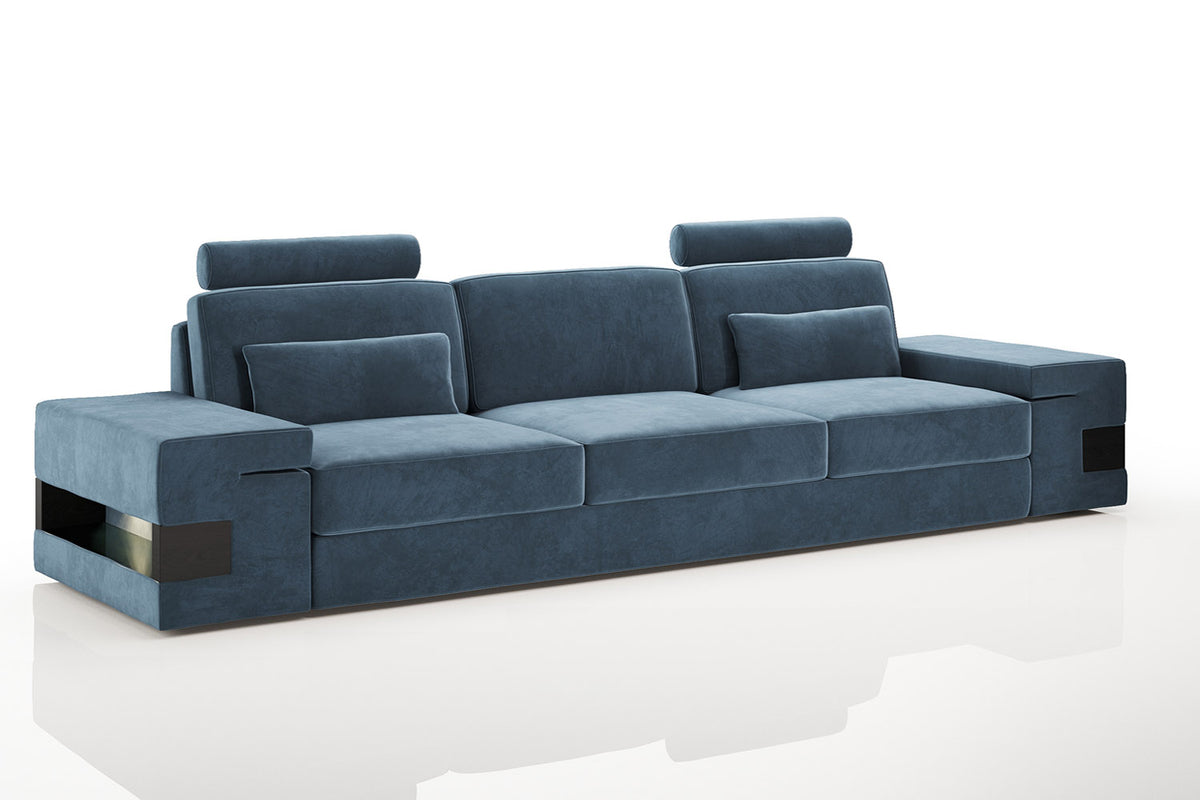 Los Angeles Fabric 3 Seater Sofa