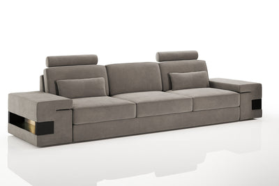 Los Angeles Fabric 3 Seater Sofa