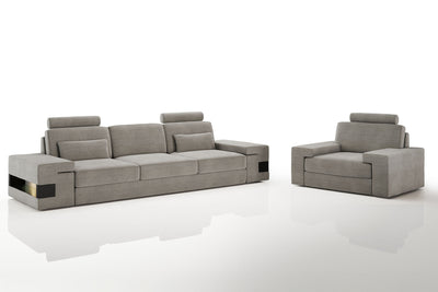 Los Angeles Fabric Sofa Set