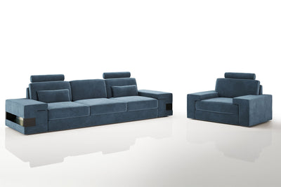 Los Angeles Fabric Sofa Set