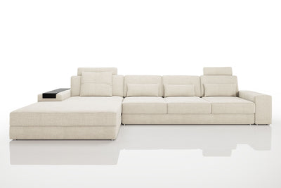 Los Angeles III-LG Modern Fabric Chaise Sectional