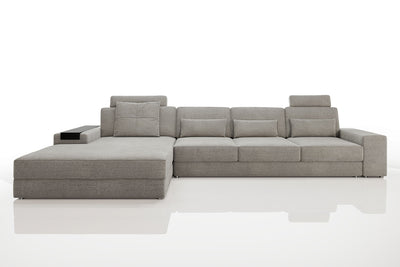Los Angeles III-LG Modern Fabric Chaise Sectional