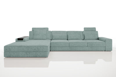 Los Angeles III-LG Modern Fabric Chaise Sectional