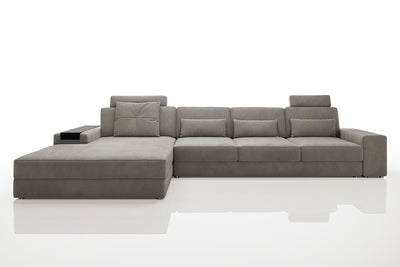 Los Angeles III-LG Modern Fabric Chaise Sectional