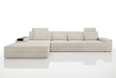 Los Angeles III-LG Modern Fabric Chaise Sectional