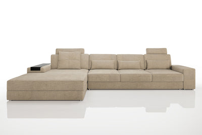 Los Angeles III-LG Modern Fabric Chaise Sectional