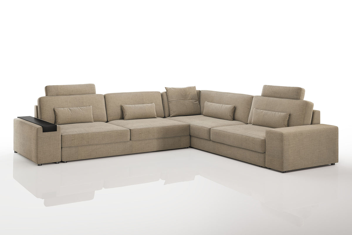 Los Angeles II Modern Fabric L-Sectional