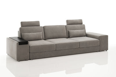 Los Angeles Modern Fabric 3 Seater Sofa