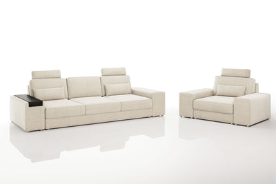 Los Angeles Modern Fabric Sofa Set