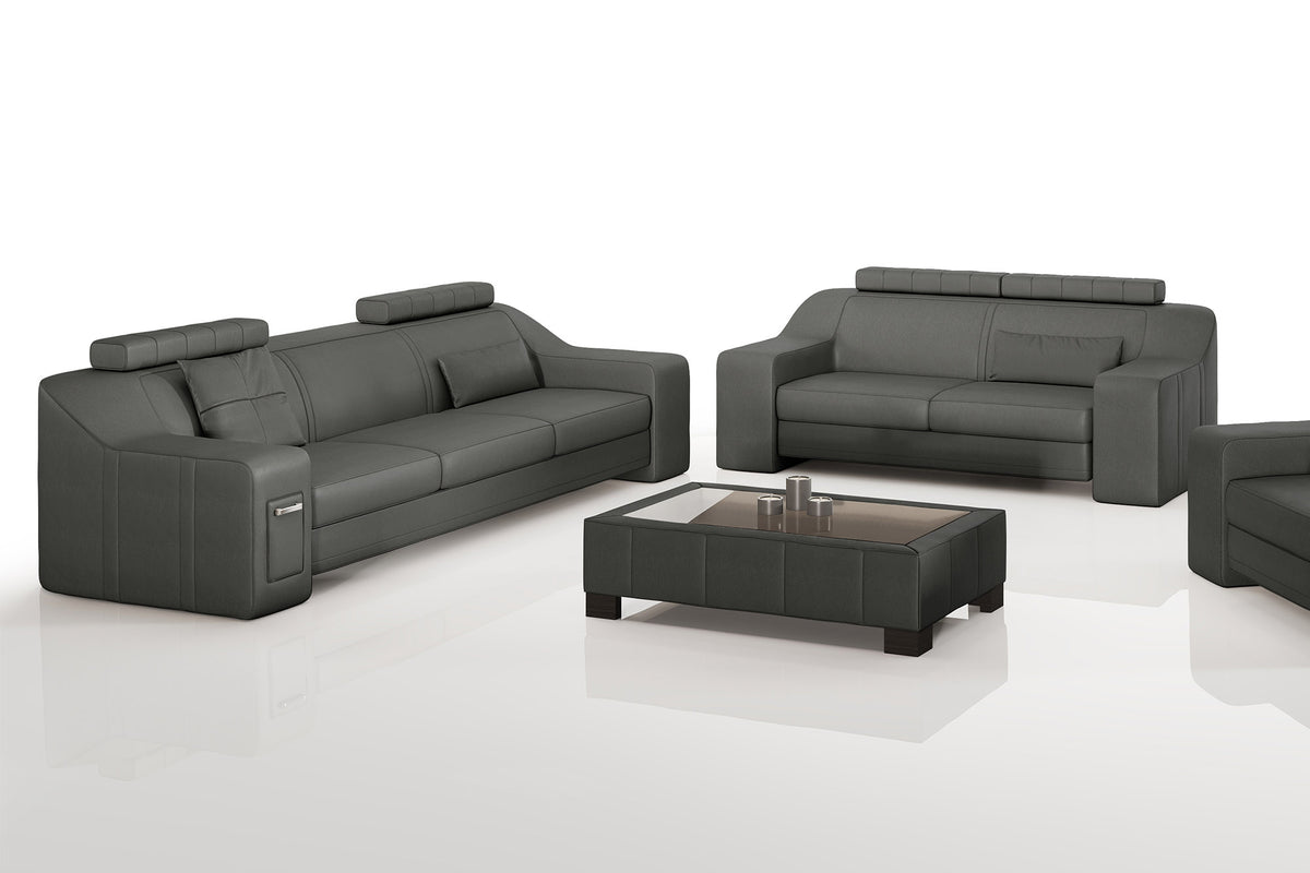 California Leather Sofa Set