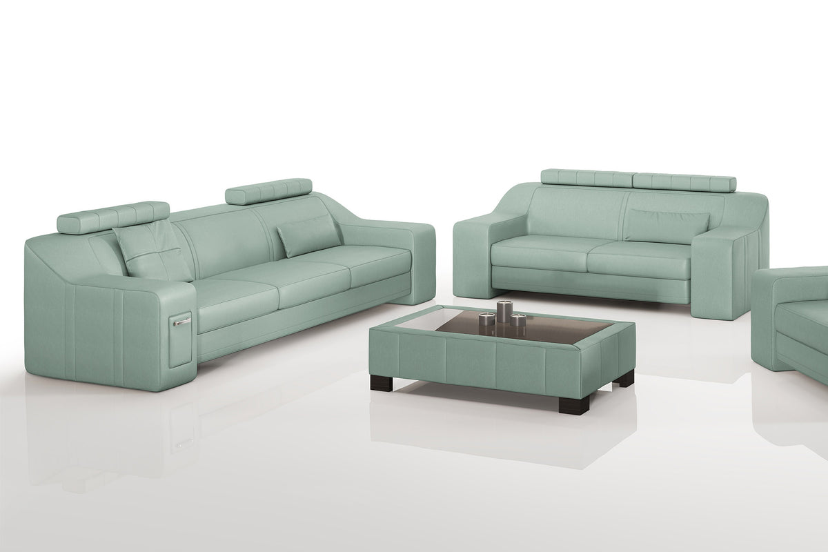 California Leather Sofa Set