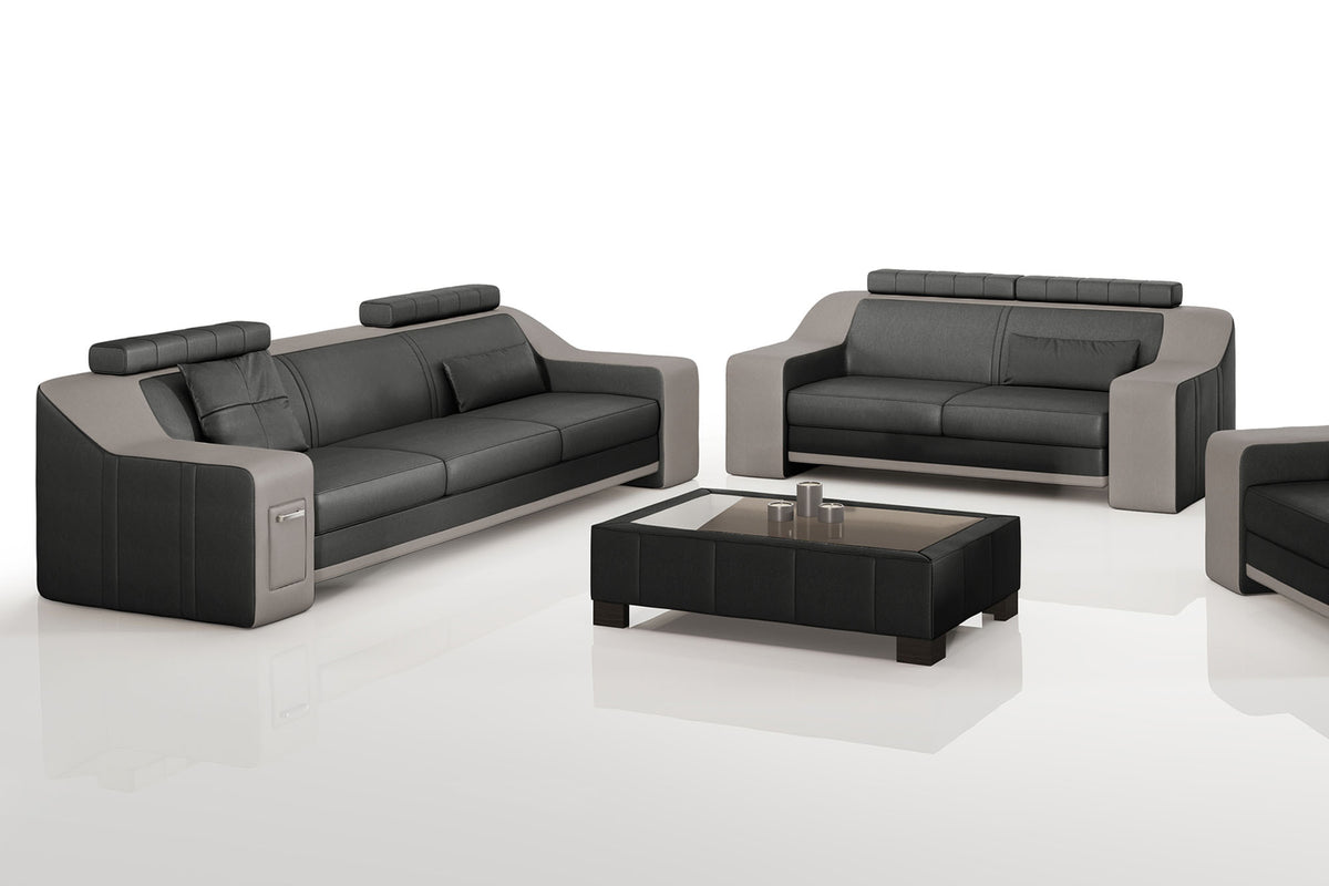 California Leather Sofa Set