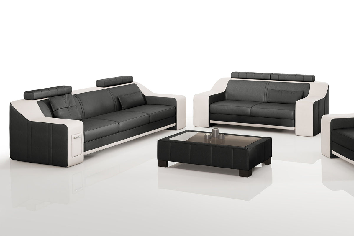 California Leather Sofa Set