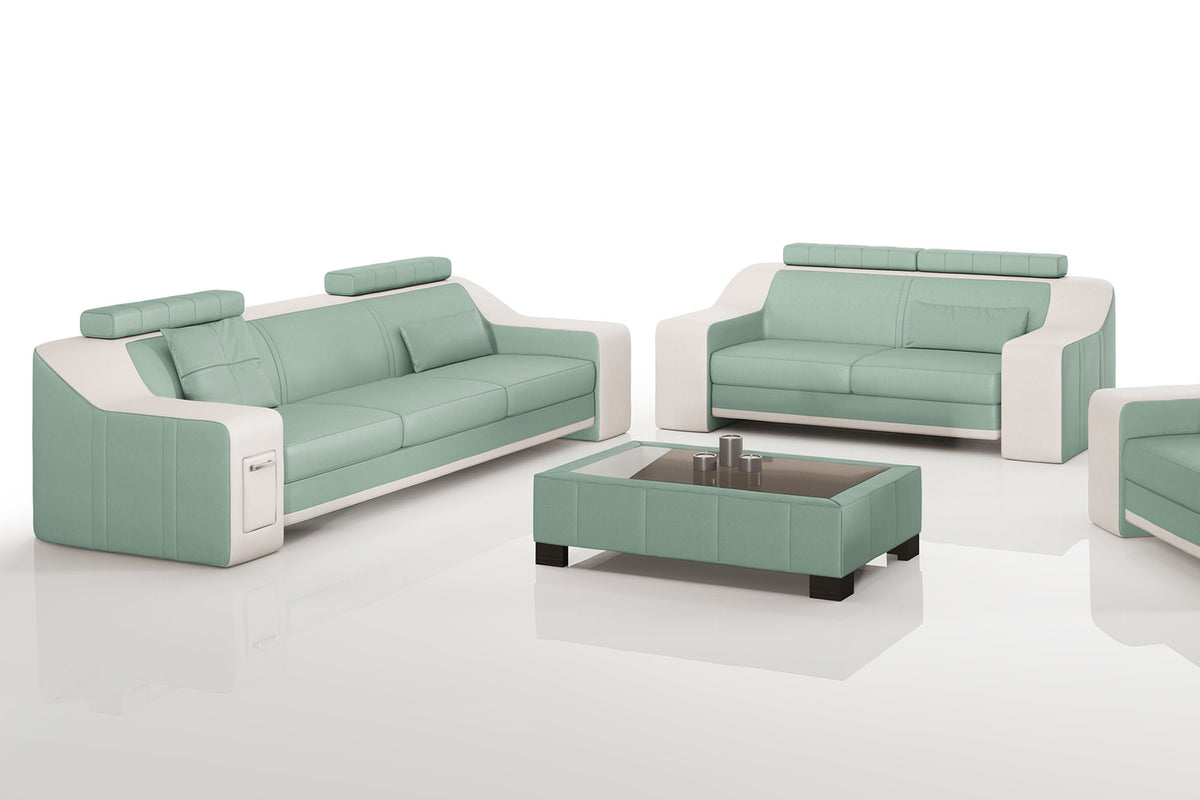 California Leather Sofa Set