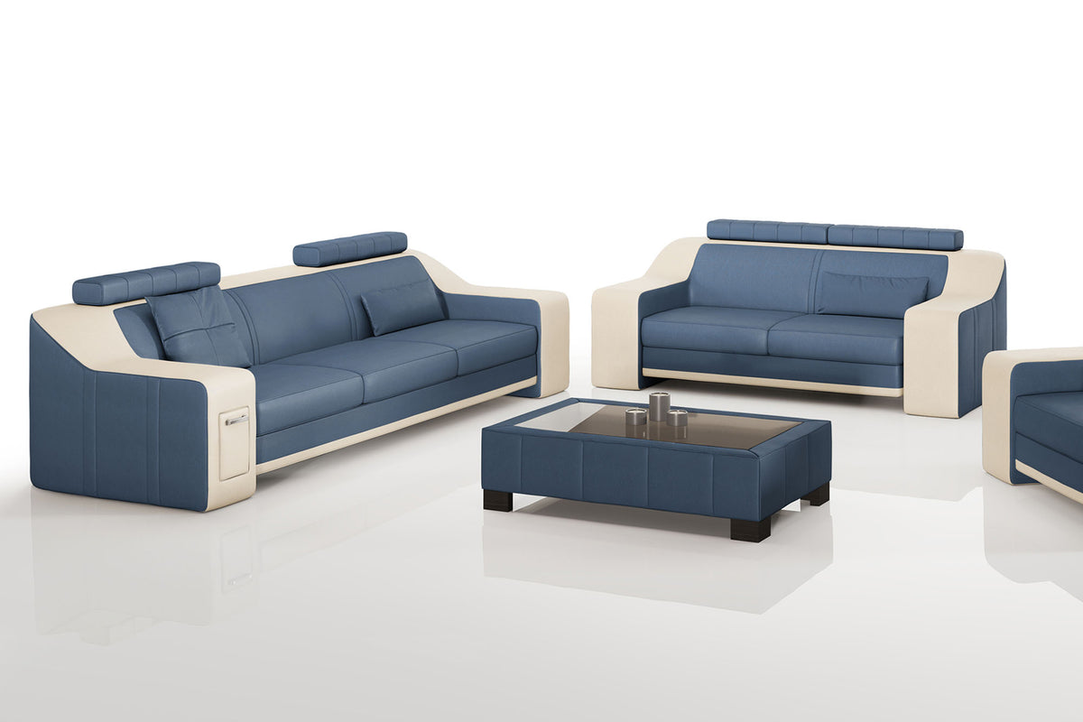 California Leather Sofa Set