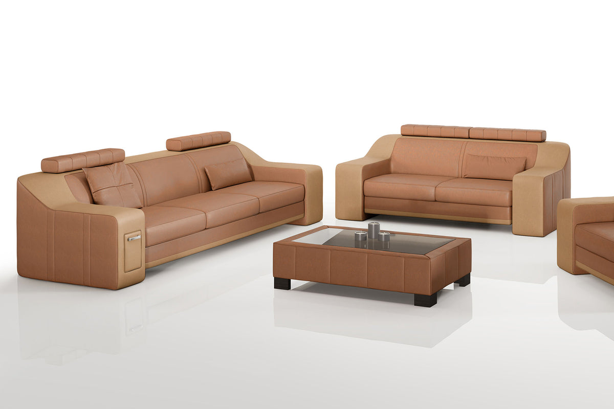 California Leather Sofa Set