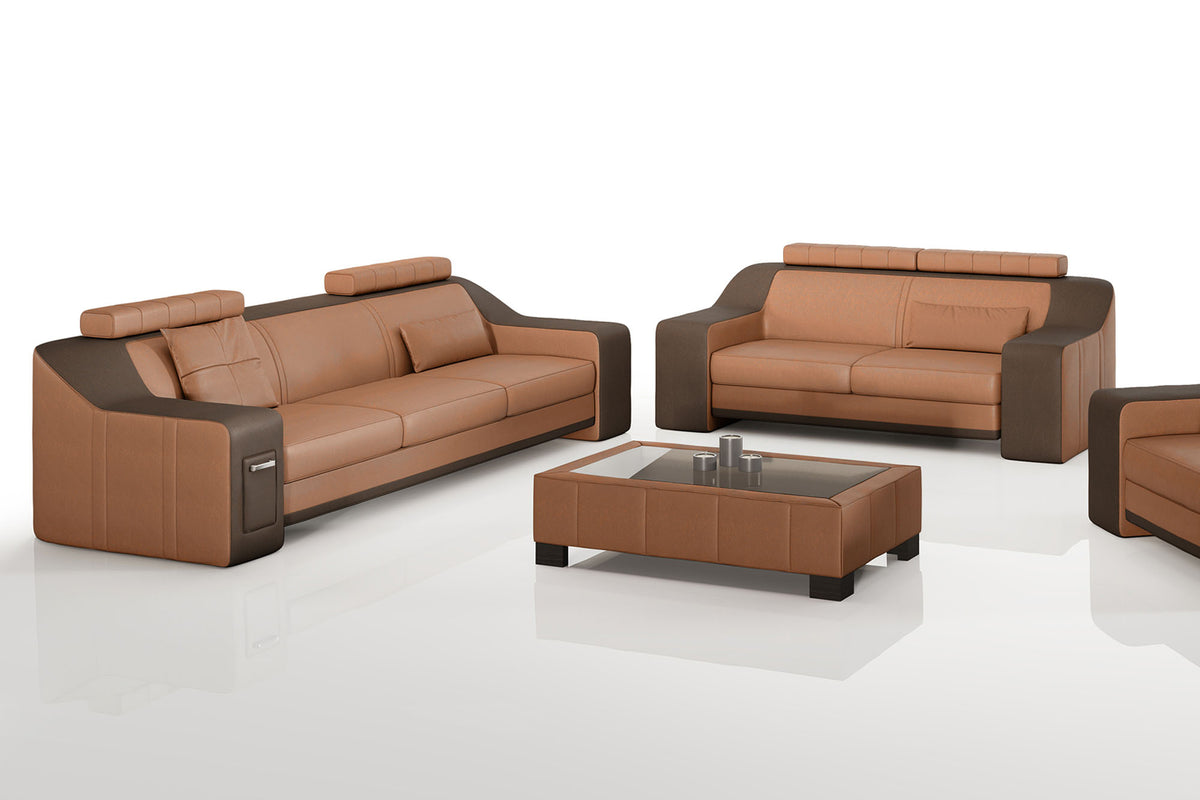 California Leather Sofa Set