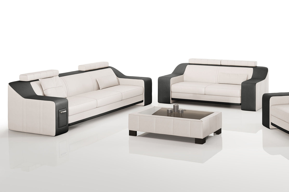 California Leather Sofa Set