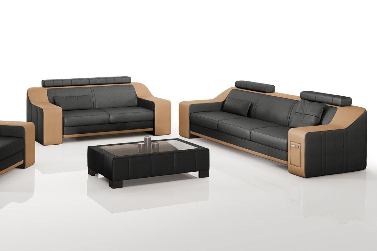 California Leather Sofa Set