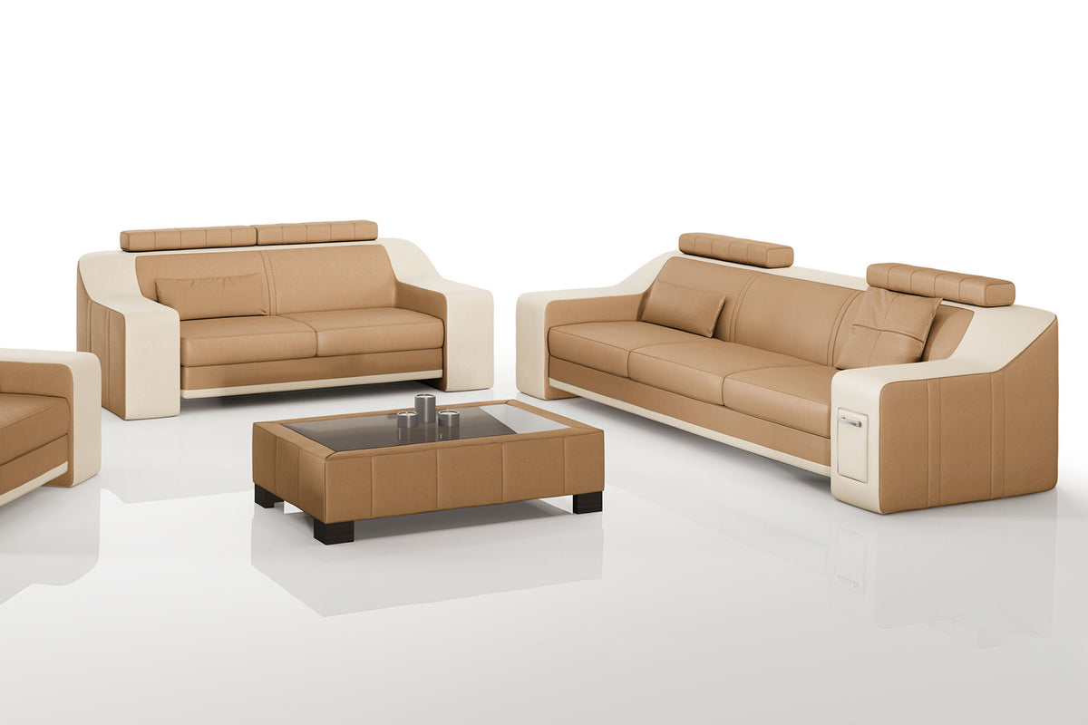 California Leather Sofa Set