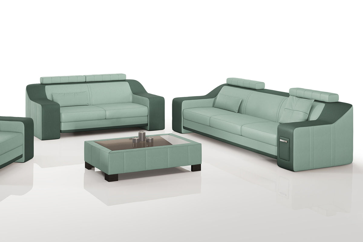 California Leather Sofa Set