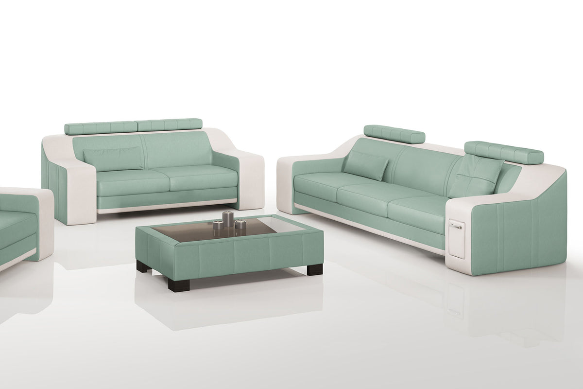 California Leather Sofa Set