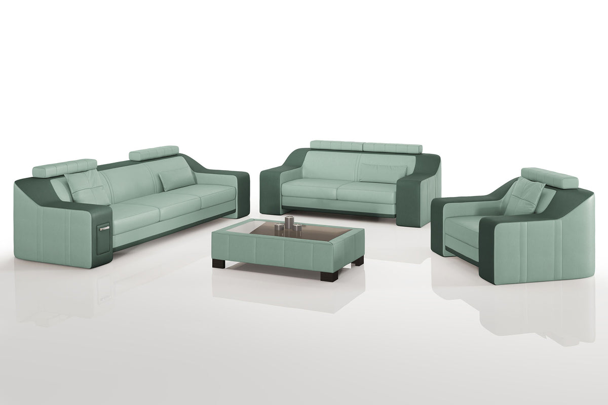 California Leather Sofa Set