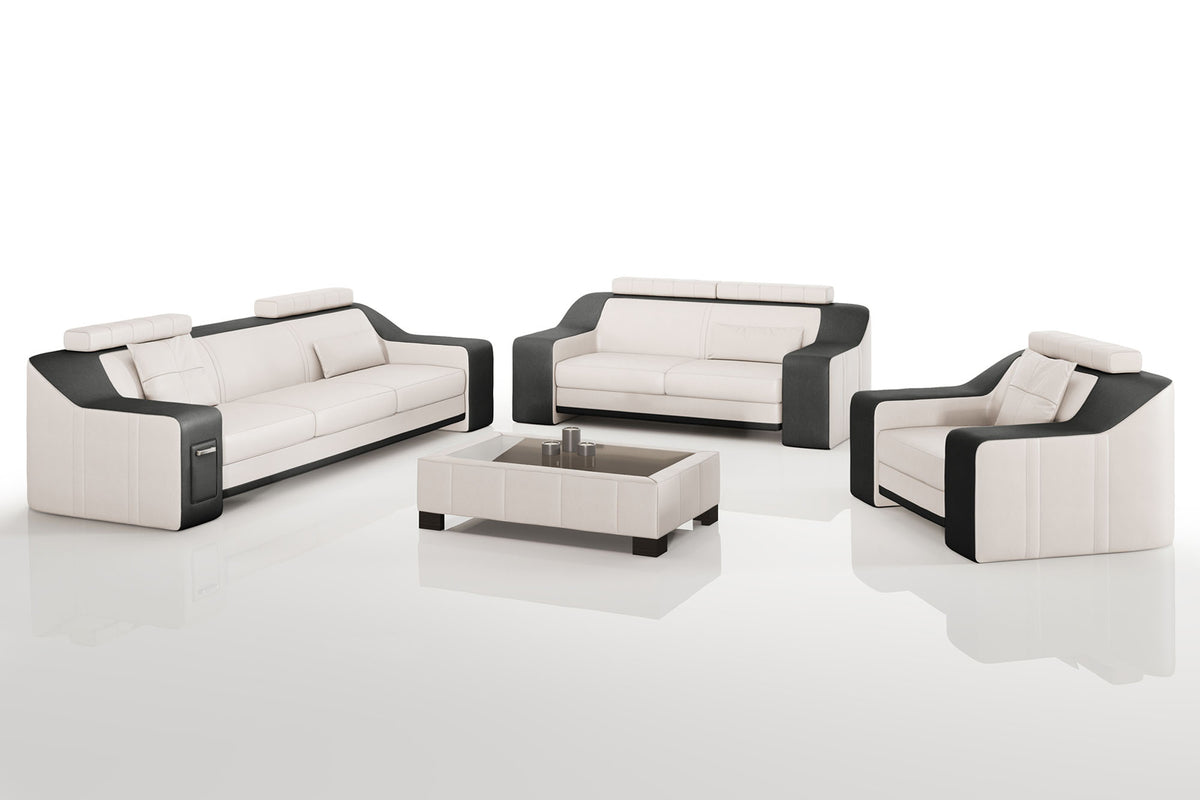 California Leather Sofa Set