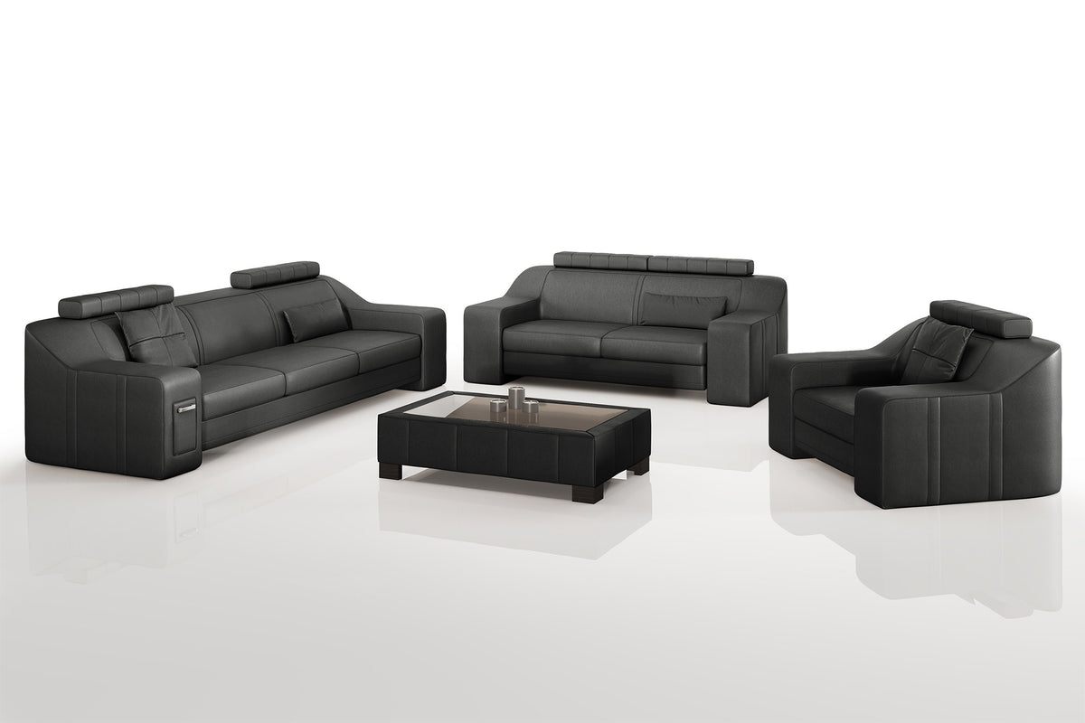 California Leather Sofa Set