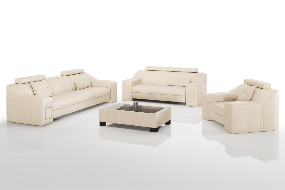 California Leather Sofa Set