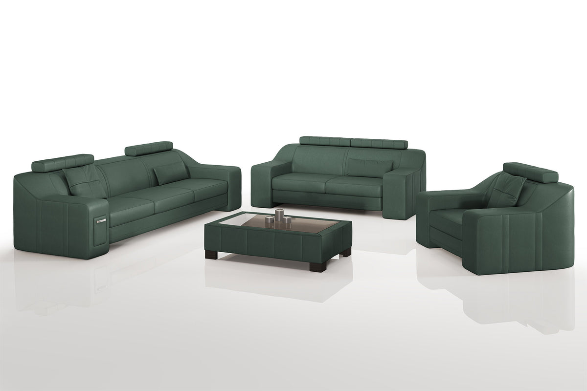 California Leather Sofa Set