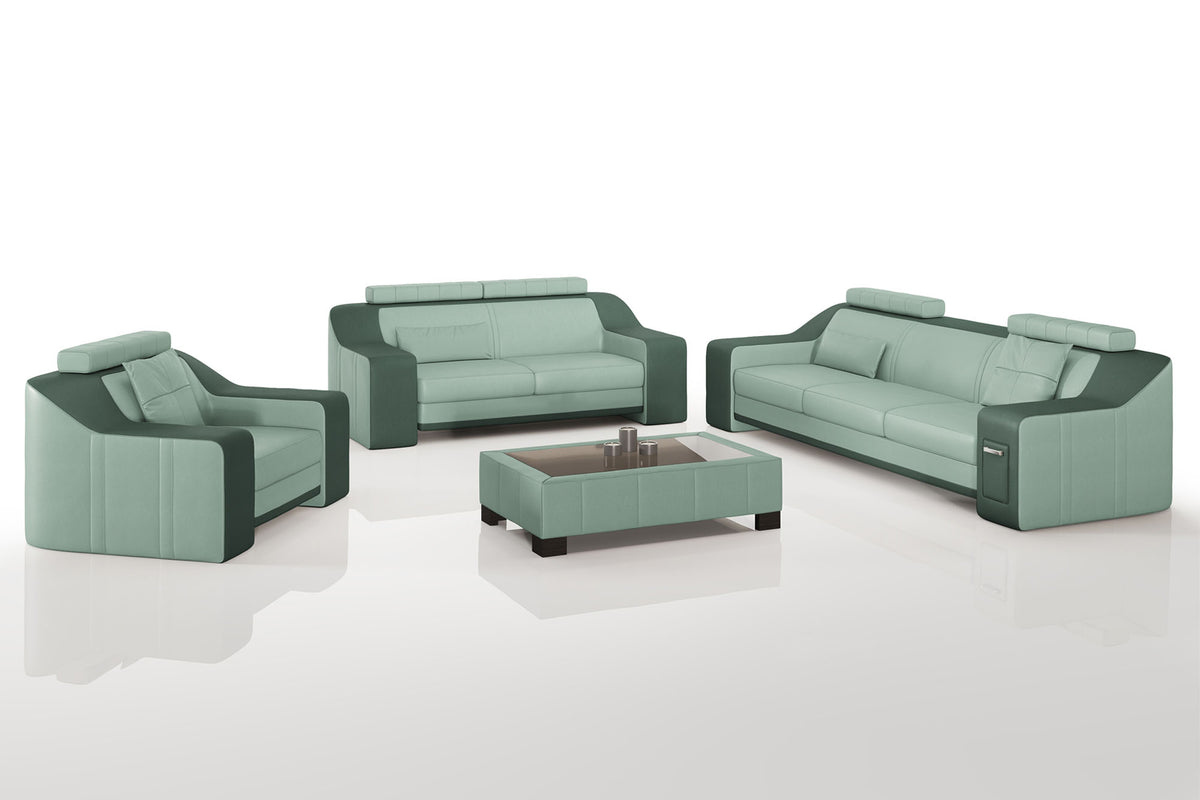 California Leather Sofa Set