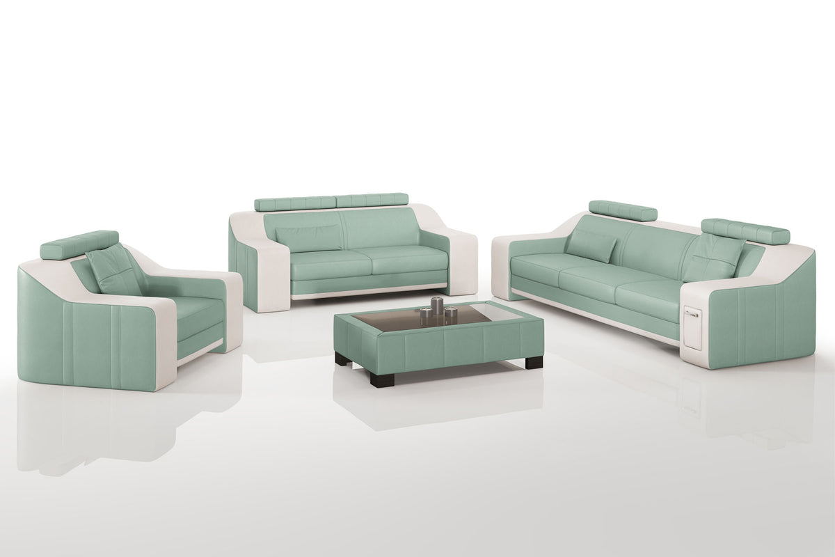 California Leather Sofa Set