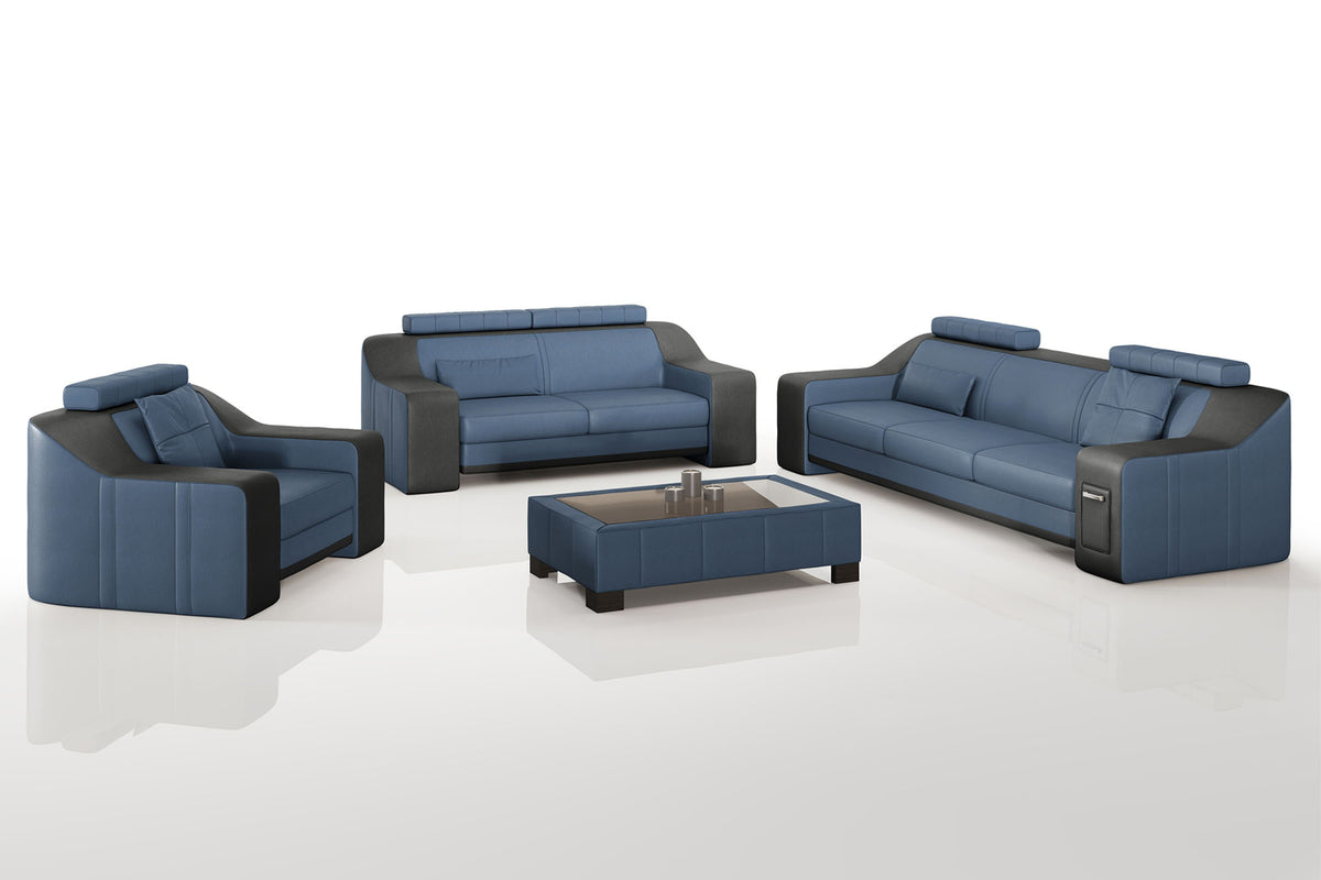 California Leather Sofa Set
